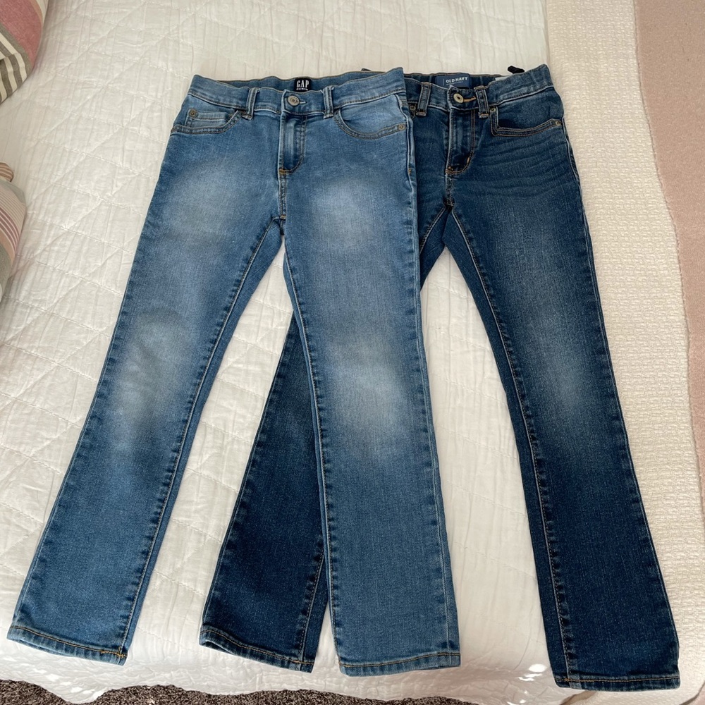 2 x $7 Boys Jeans size 8